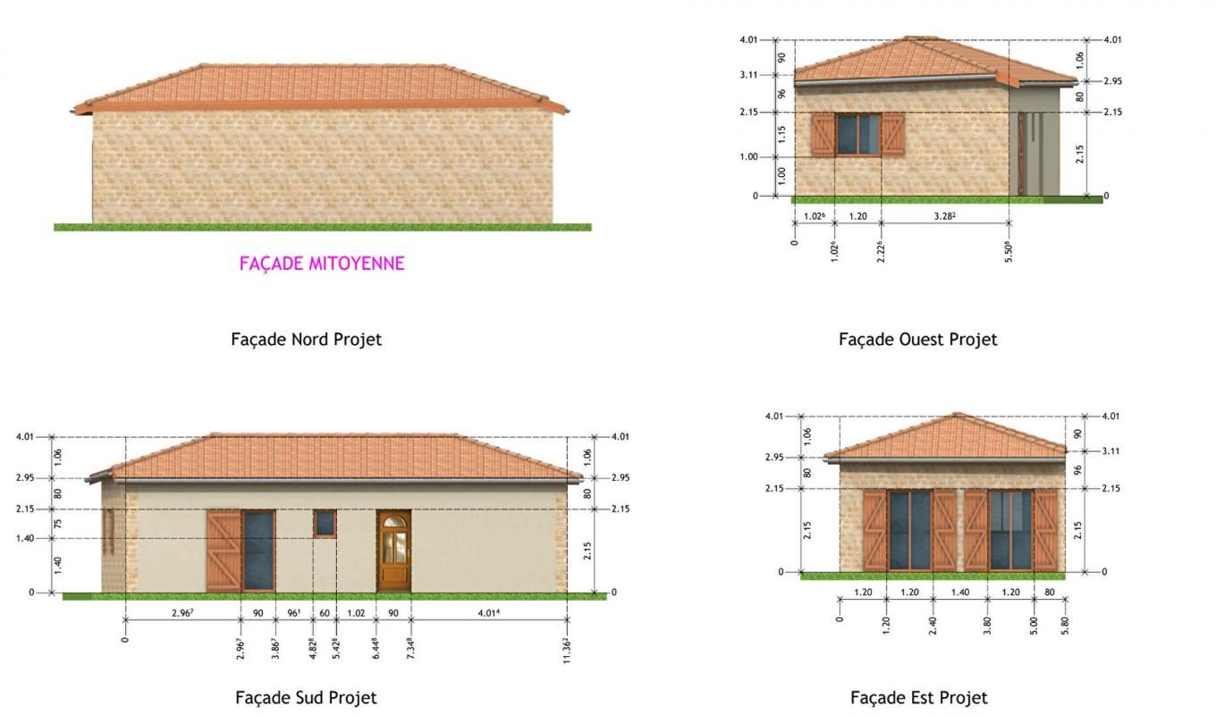 Terrain Verac 210m²