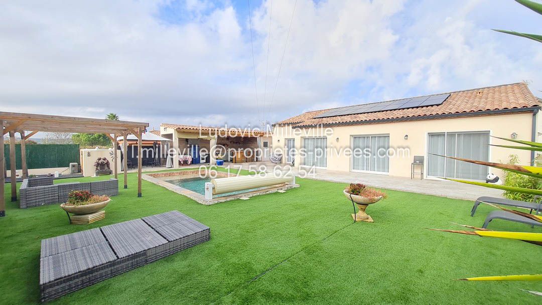 Magnifique villa type 5 de136m² avec garage et piscine sur 808m² de terrain