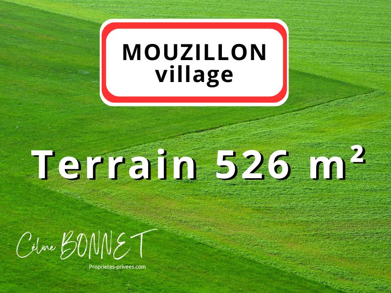 Mouzillon en village, terrain 520m² non-viabilisé