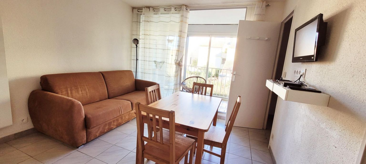 NARBONNE Appartement Narbonne Plage T2 Cabine + Loggia 1