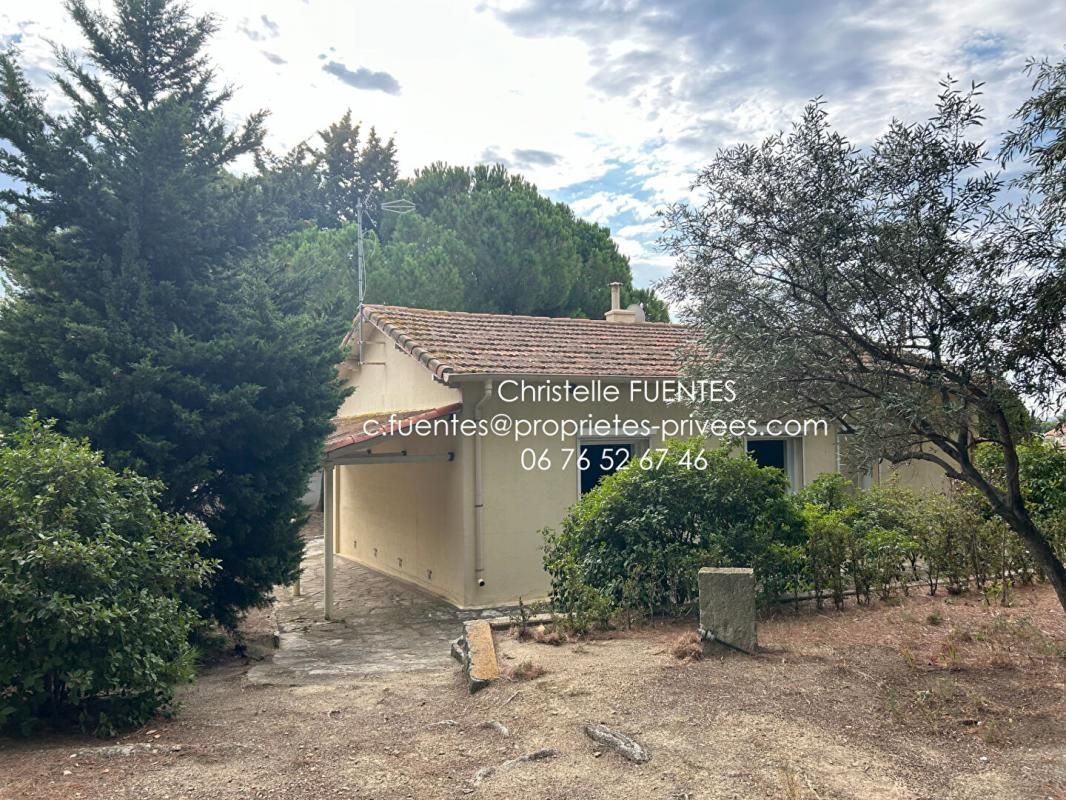 BOUZIGUES HERAULT - BOUZIGUES (34140) - Maison de plain pieds - Terrain constructible 1600m2 1