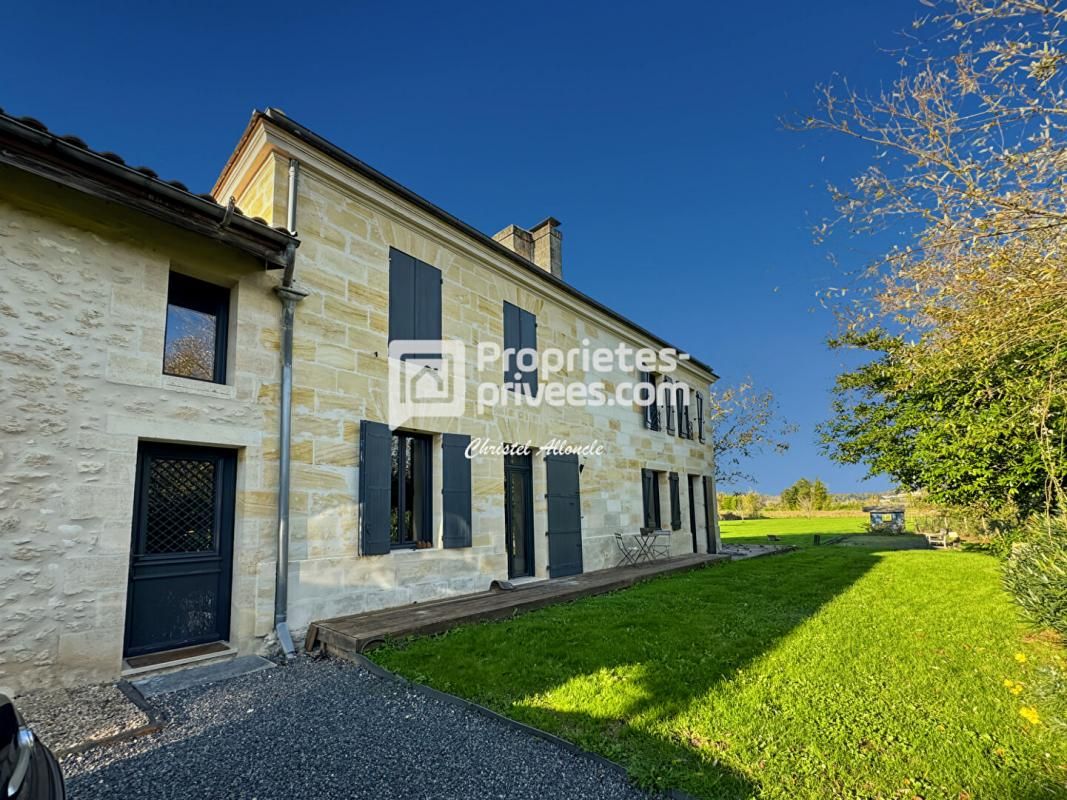 SAINT-SULPICE-ET-CAMEYRAC 33450 IZON Superbe Maison de Maître Entièrement Rénovée 1