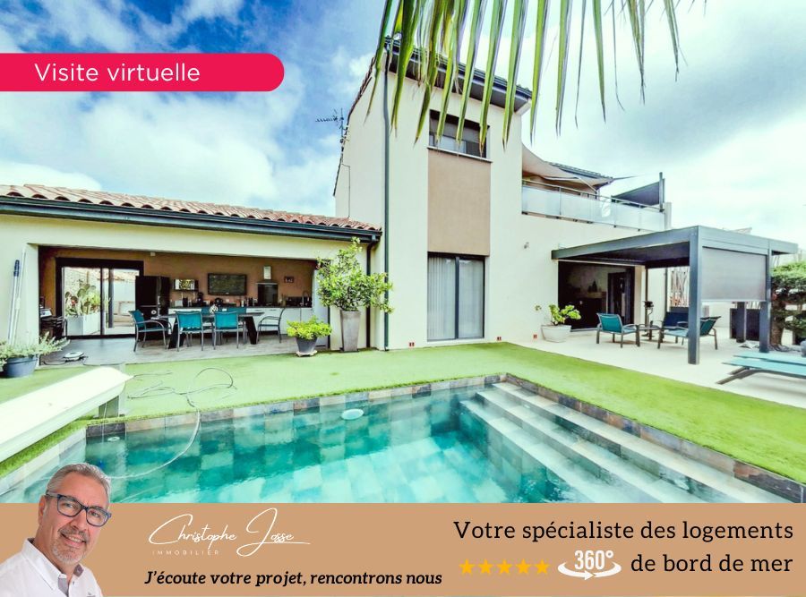 Villa contemporaine 6 pièces avec pisicine