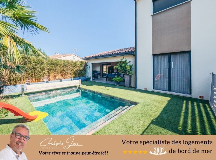 SIGEAN Villa contemporaine 6 pièces avec pisicine 2