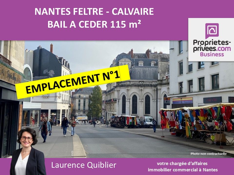 NANTES 44000 NANTES - BAIL A CEDER 115 M² QUARTIER CALVAIRE 1