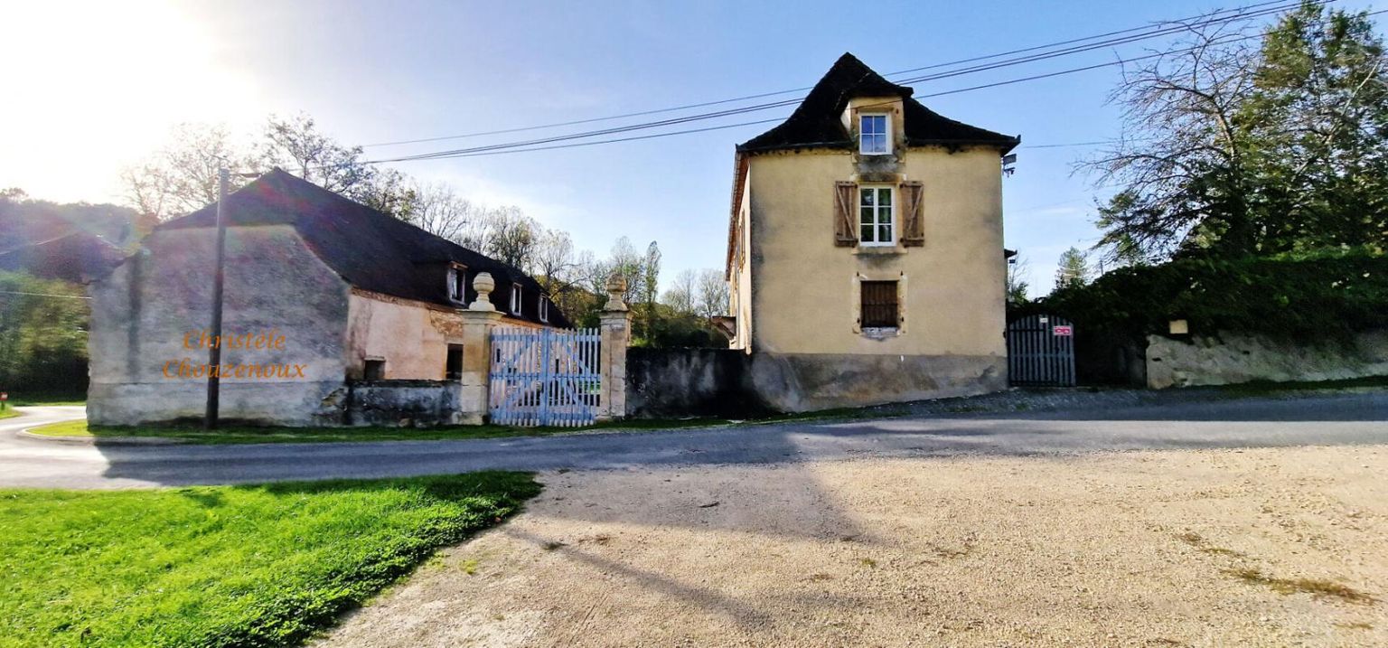 24290 Auriac En Pèrigord : maisons sur 1 hectare, ensemble immobilier