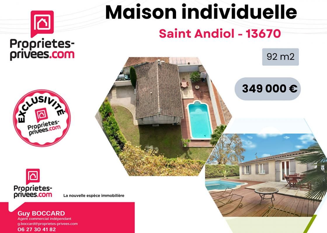 SAINT-ANDIOL Maison Saint Andiol 4 pièce(s) 91.98 m2 3