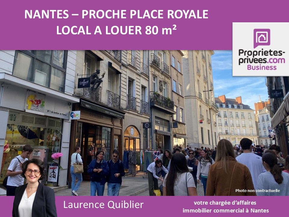 44000 NANTES - A LOUER LOCAL COMMERCIAL 80 m²