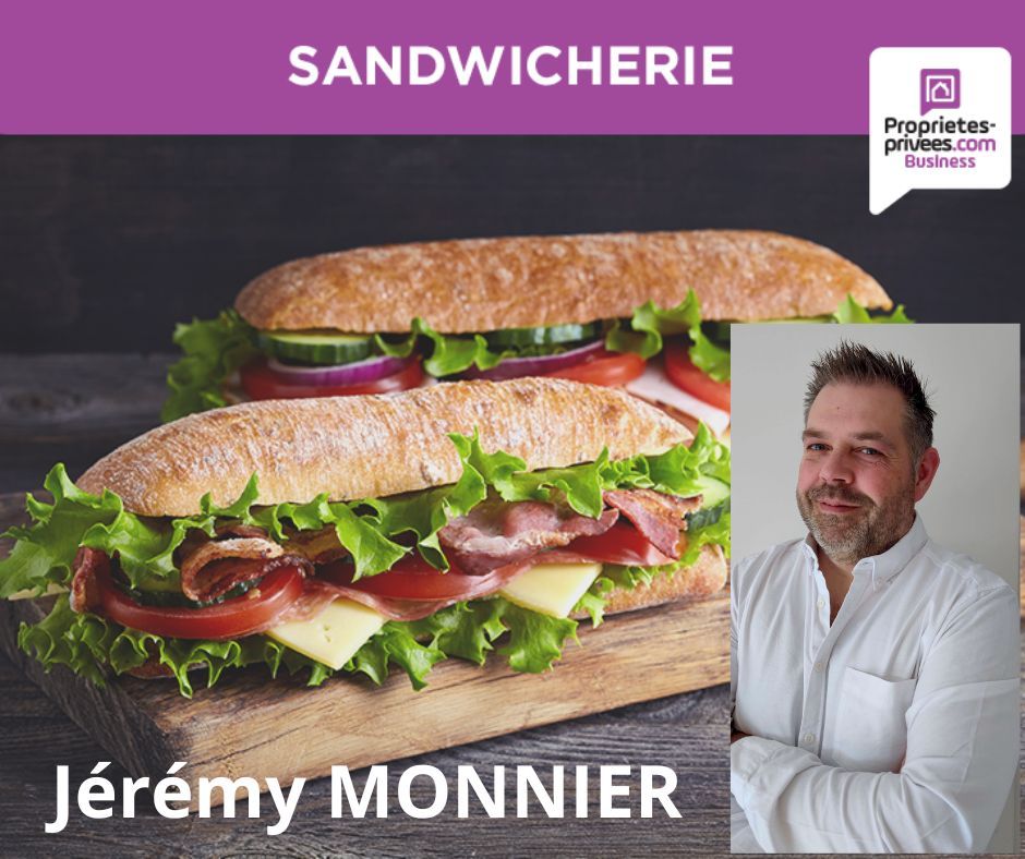 59000 LILLE - Sandwicherie, Snack, 40 couverts