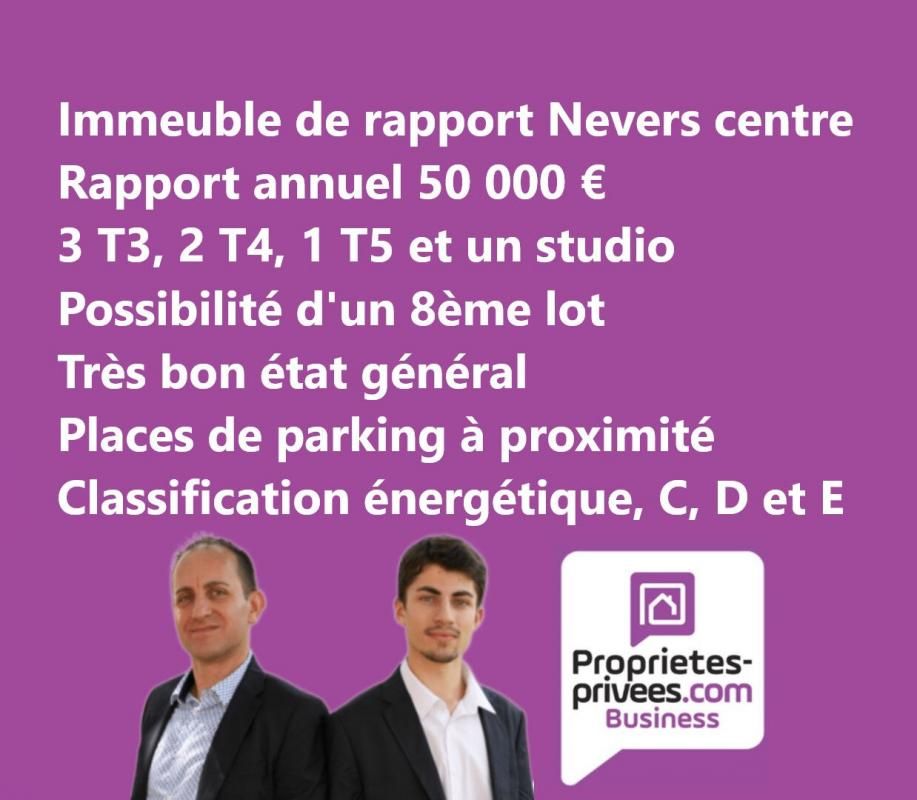 NEVERS CENTRE - IMMEUBLE DE RAPPORT 600 M2