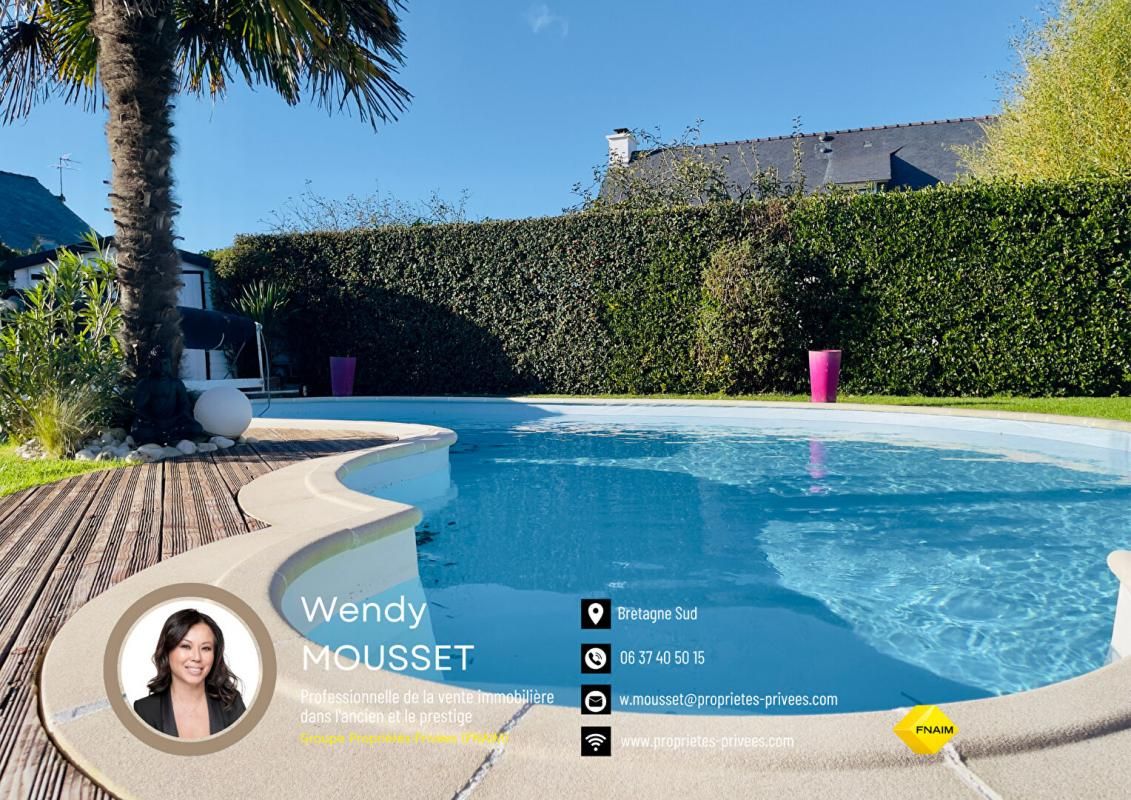 Maison avec piscine à 5 minutes du centre-ville de Vannes