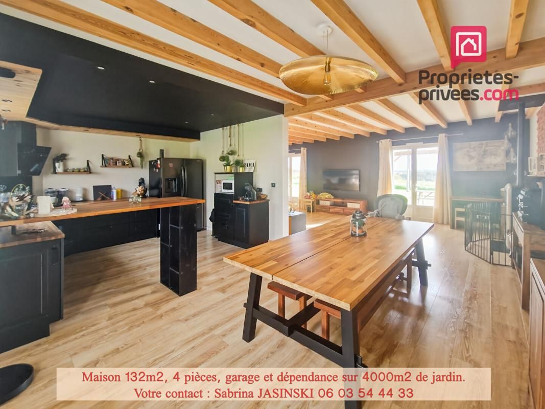 BAZAS Maison style landaise 132m2, 4 pièces, garage et dépendance 2