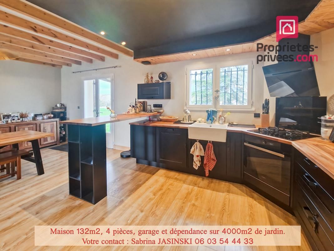 BAZAS Maison style landaise 132m2, 4 pièces, garage et dépendance 3