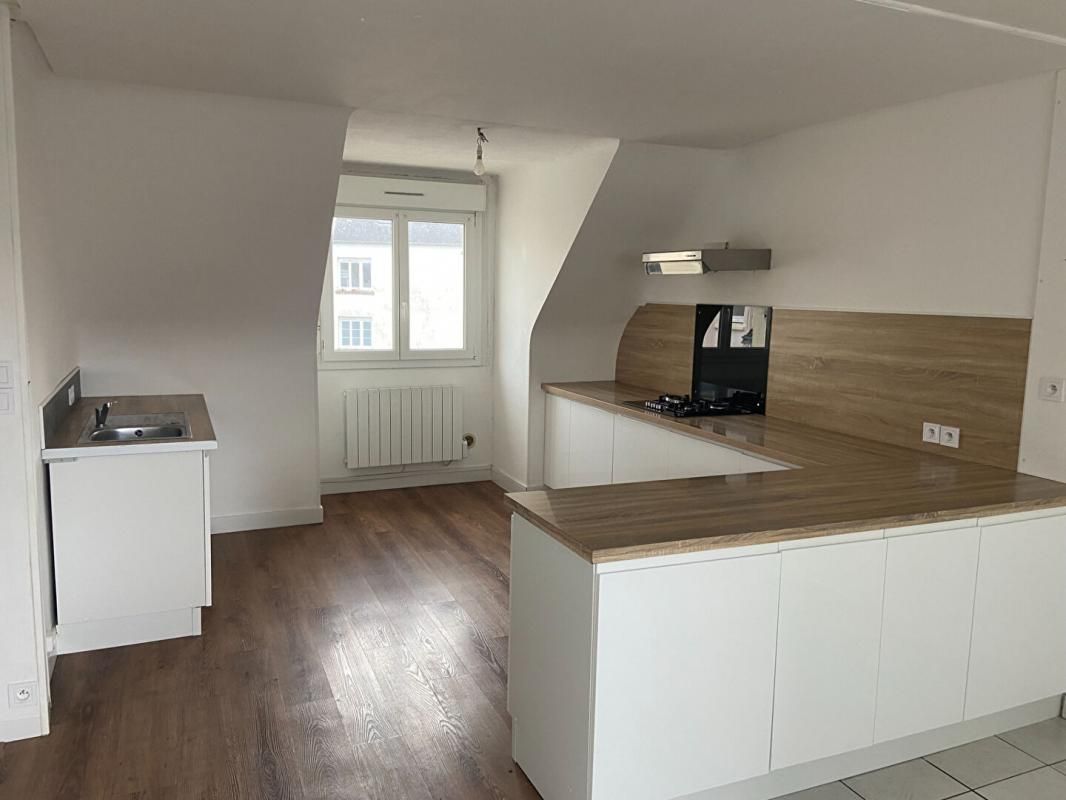 Appartement Hennebont 2 chambres avec travaux