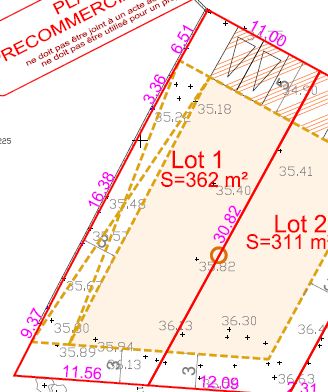 AGDE Terrain à bâtir Agde 362 m2 2