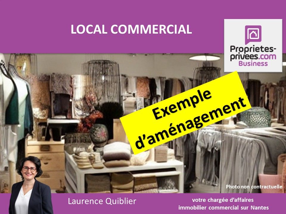 NANTES 44000 NANTES - LOCAL COMMERCIAL A LOUER 53 M² - SANS DROIT AU BAIL 3