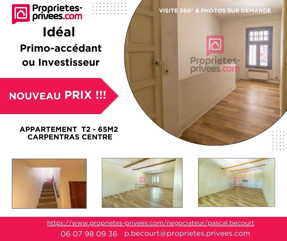 Carpentras Appartement  T3 - 65.35 m2