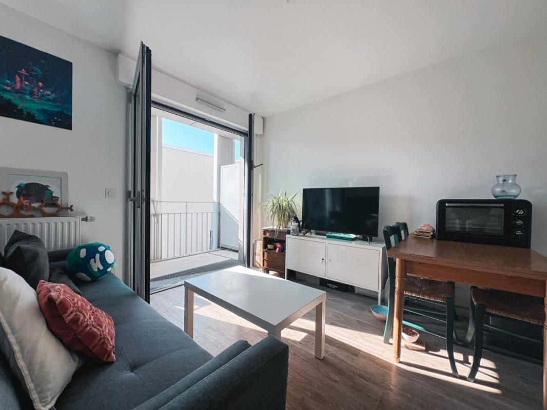 NANTES Appartement 33 m2 avec balcon, garage et emplacement vélo - Haluchère 3