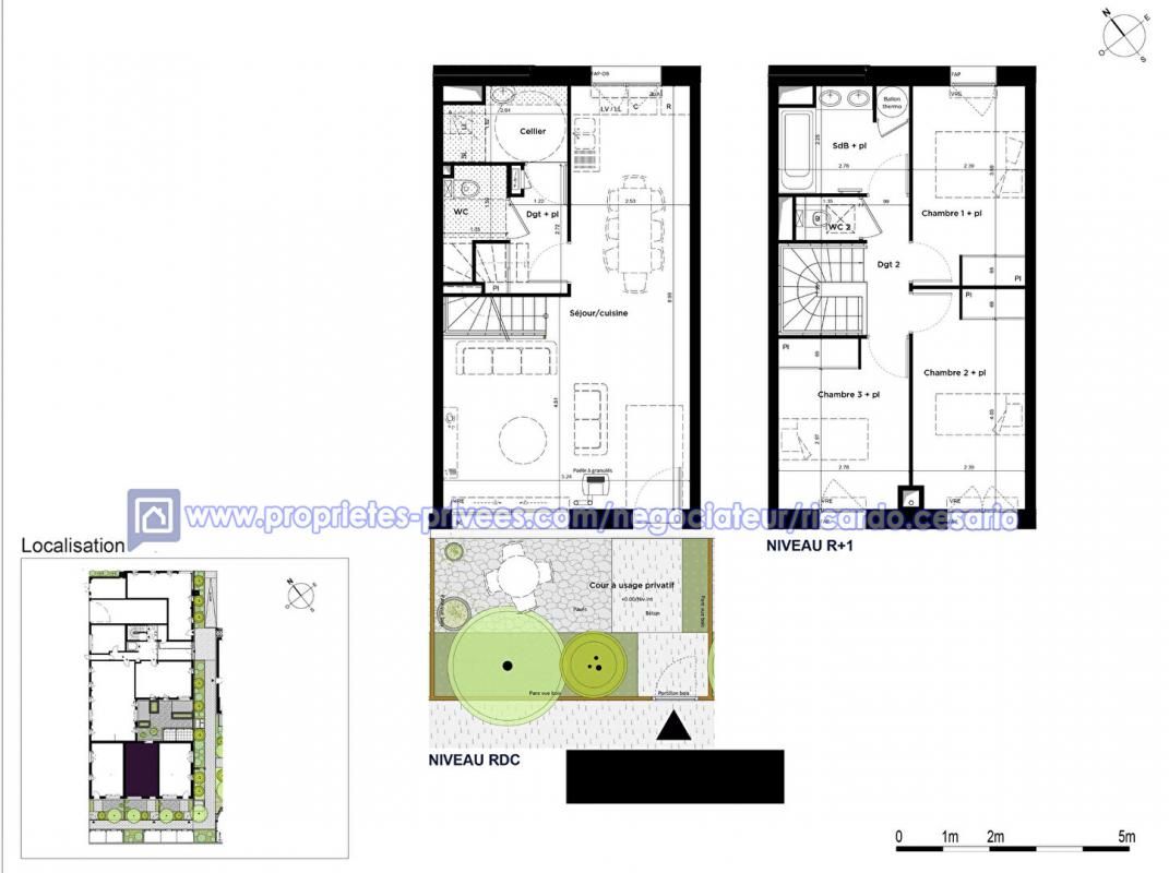 Appartement Saint Malo 4 pièce(s) en Duplex 84.53 m2