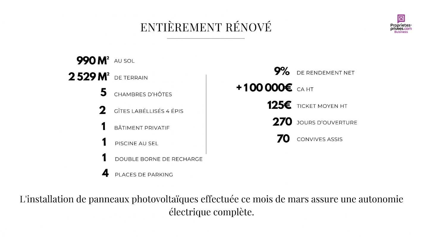 NARBONNE SECTEUR LEZIGNAN CORBIERES - MURS CHAMBRES D'HÔTES & 2 GÎTES LABELLISÉS 4 ÉPIS, POSSIBILITÉ DE RESTAURANT, de plus de 990M²,  TERRASSE, PISCINE & PARKING 4