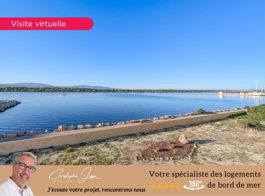 T2 vue lac marin avec loggia de 9.2m2 et parking