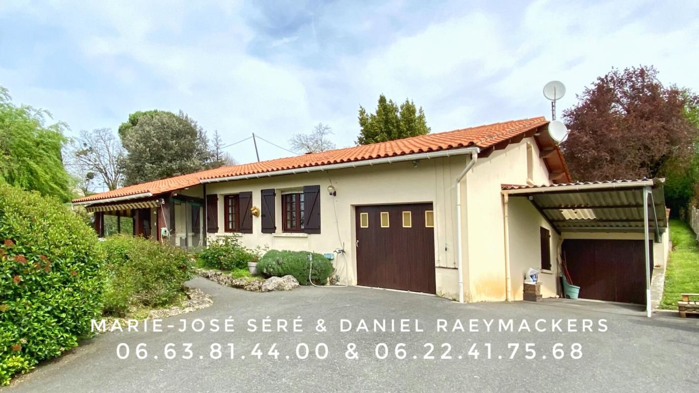 Maison Villefranche De Lonchat 109m² , 2 garages