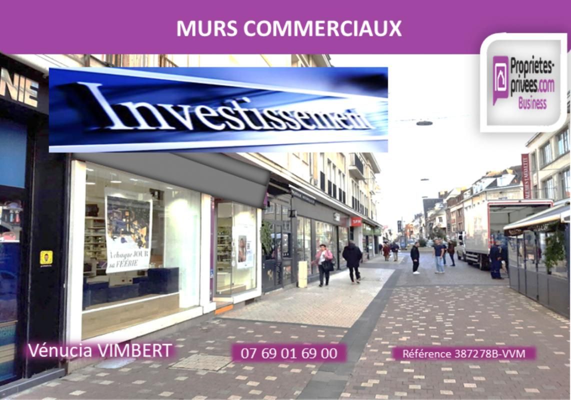 Beauvais Centre - Murs Commerciaux loués 60 m²