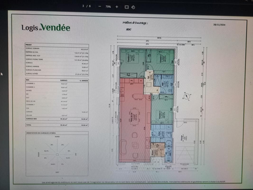 LONGEVILLE-SUR-MER Terrain Longeville Sur Mer 510 m2 4