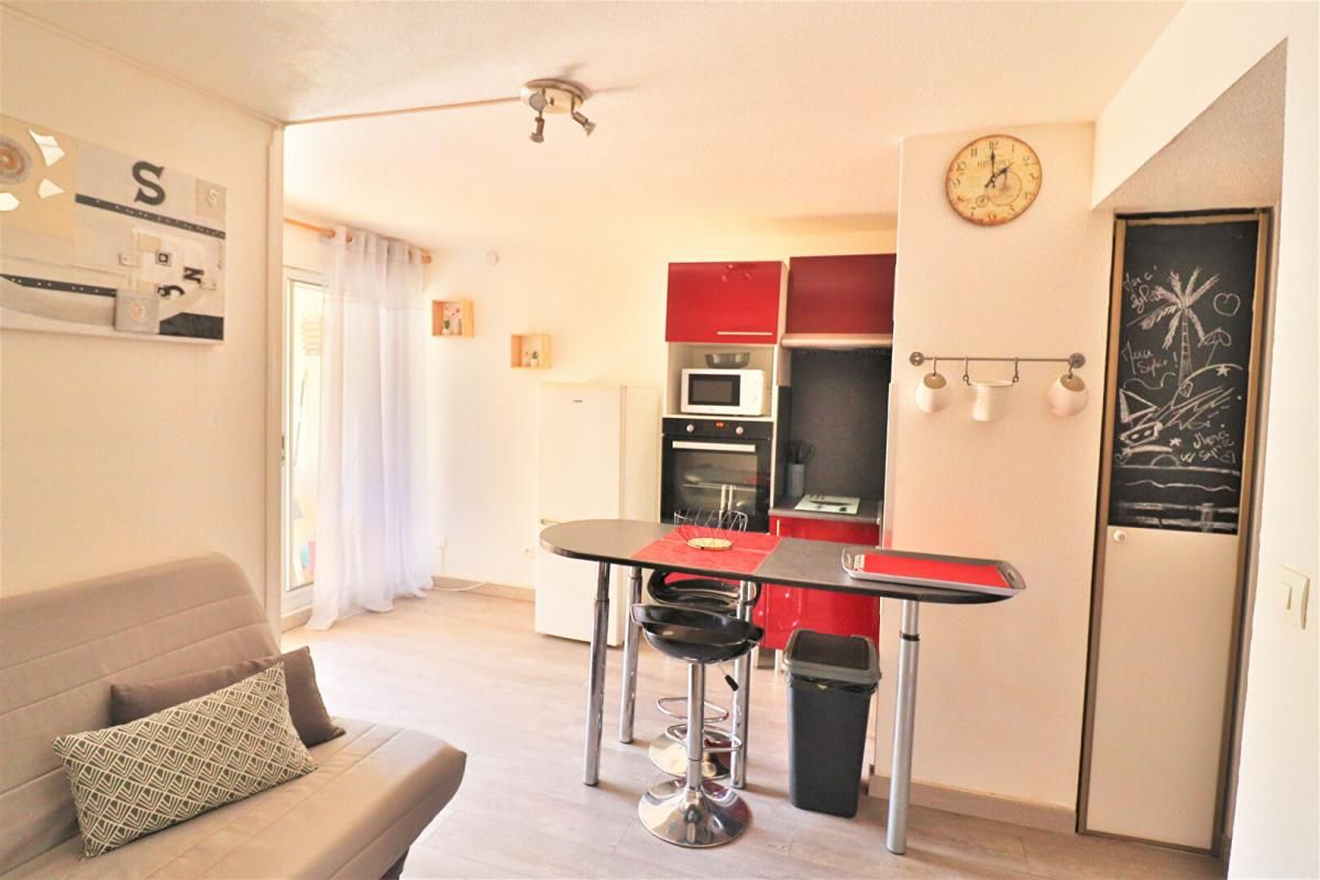 CANET-EN-ROUSSILLON Appartement Canet Plage 2 pièce(s) 27 m2 avec place de parking sécurisée 4