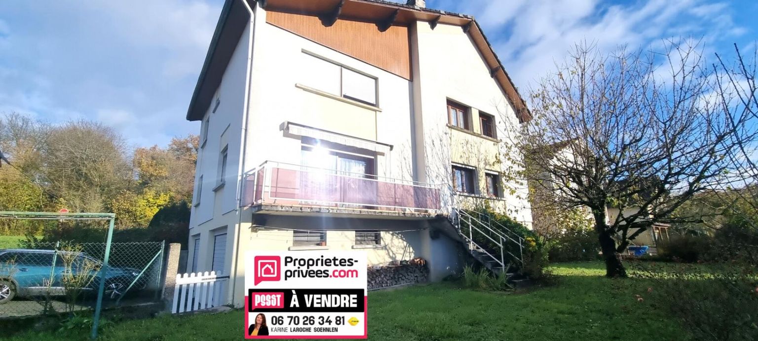 AUDINCOURT Immeuble de 3 appartements - 1loué et 2 vides- 1