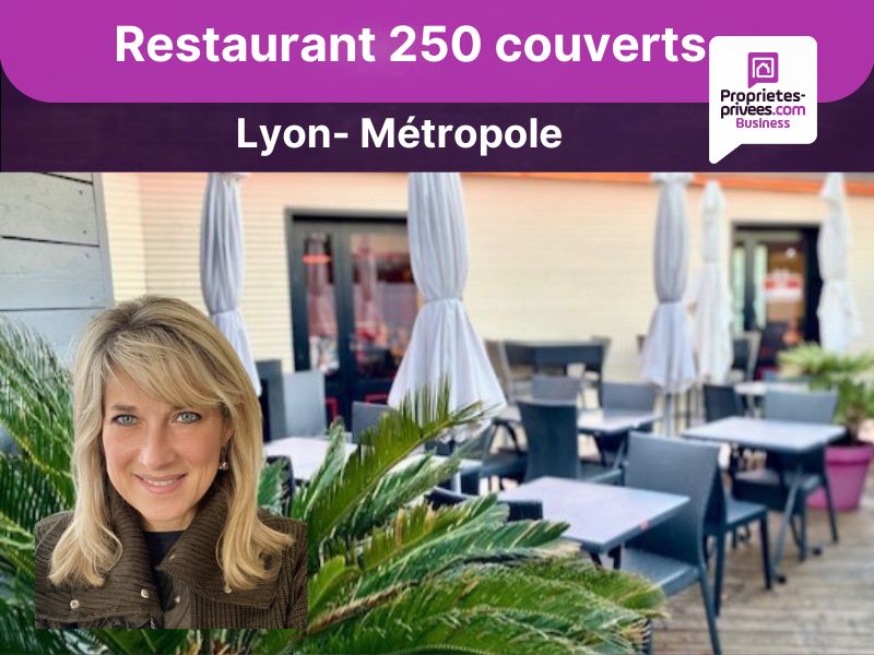 Métropole de Lyon -  RESTAURANT 250 COUVERTS, PARKING, TERRASSE