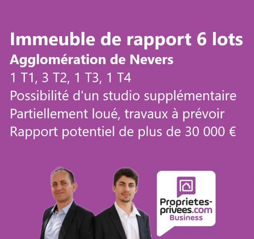 EXCLUSIVITE  NEVERS - IMMEUBLE DE RAPPORT