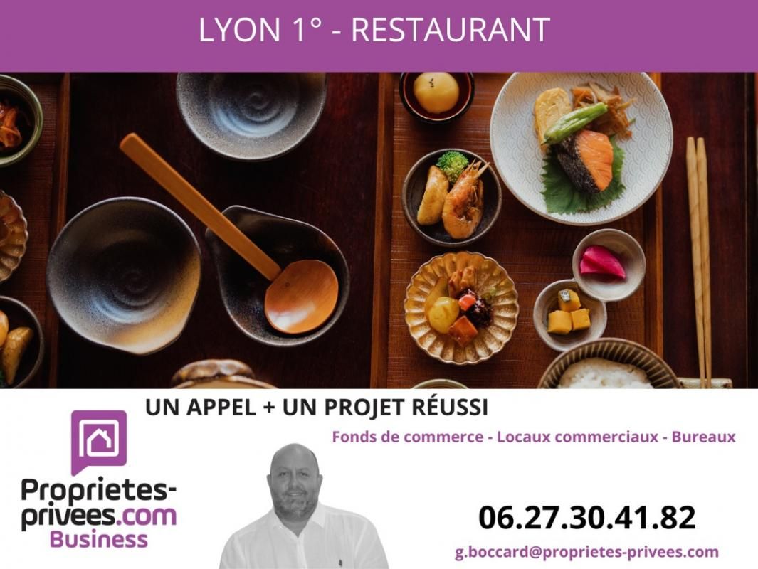 LYON-1ER-ARRONDISSEMENT 69001 LYON - Fonds de commerce Restaurant 1