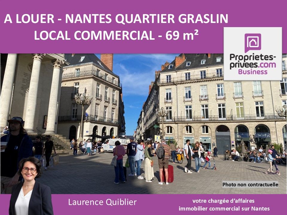 44000 NANTES - LOCAL COMMERCIAL 69 m² A LOUER