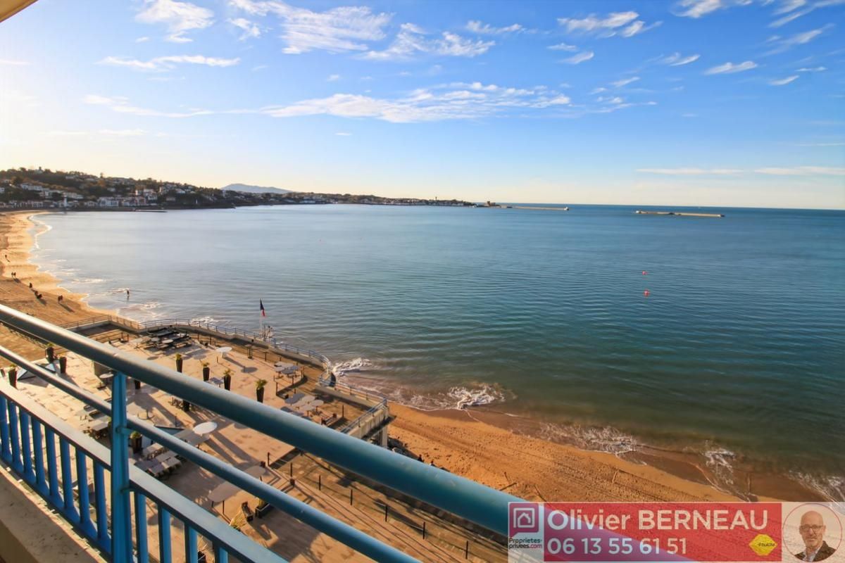 Appartement Saint Jean De Luz 1 pièce(s) 40 m2 - Vue front de mer panoramique + parking