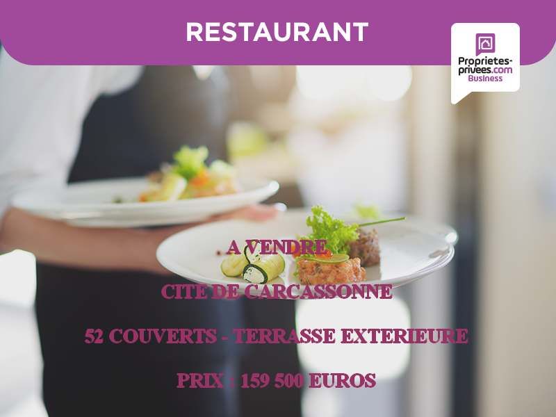 11000 CITE CARCASSONNE - RESTAURANT 55 COUVERTS, TERRASSE