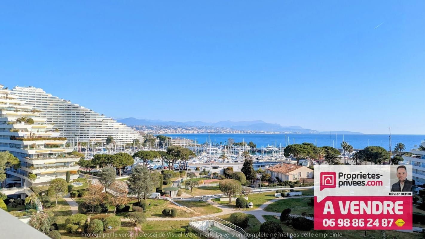 MAGNIFIQUE VUE MER + PARKING S/SOL -STUDIO MARINA BAIE DES ANGES