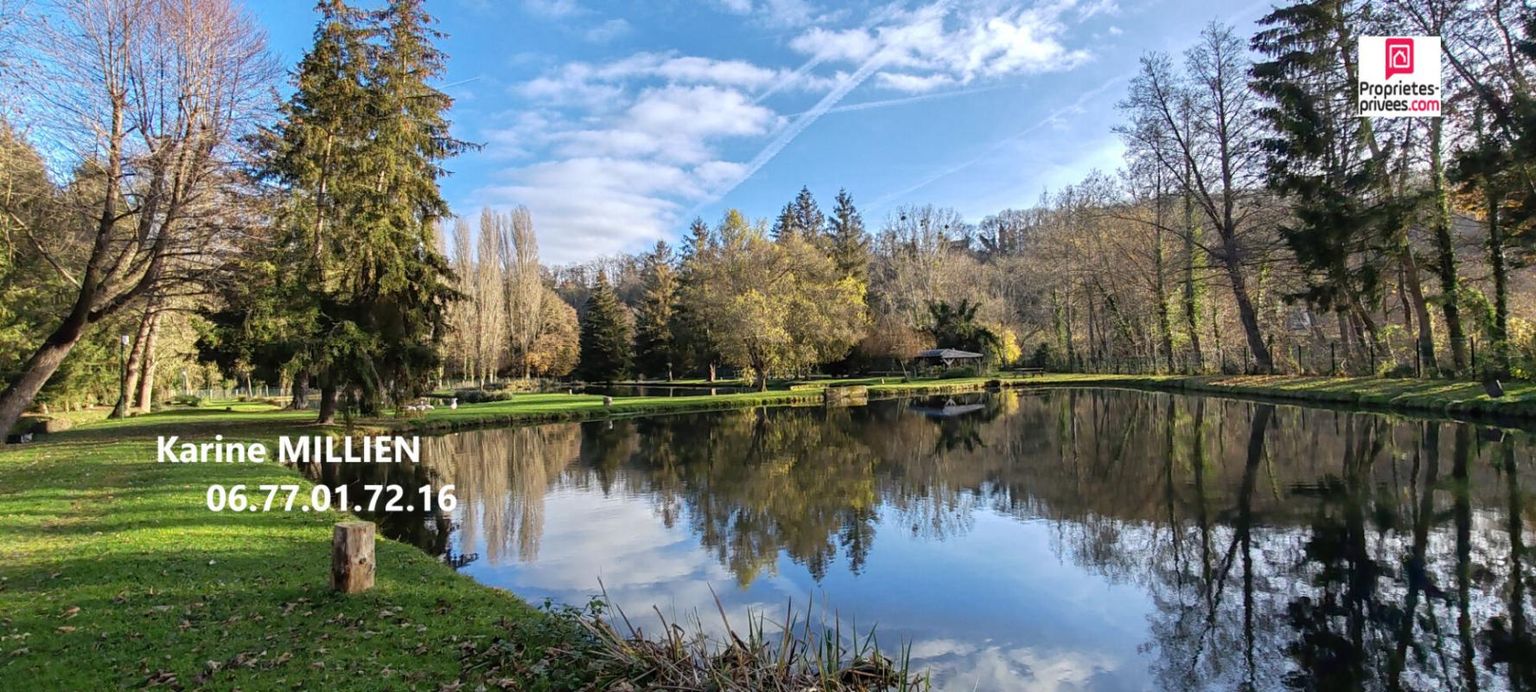 NONANCOURT NONANCOURT 27320 Maison individuelle et lodge aménagé, 4 étangs avec bras de rivière, double garage, terrain de plus de 5 Hectares - 600 000  HAI 3