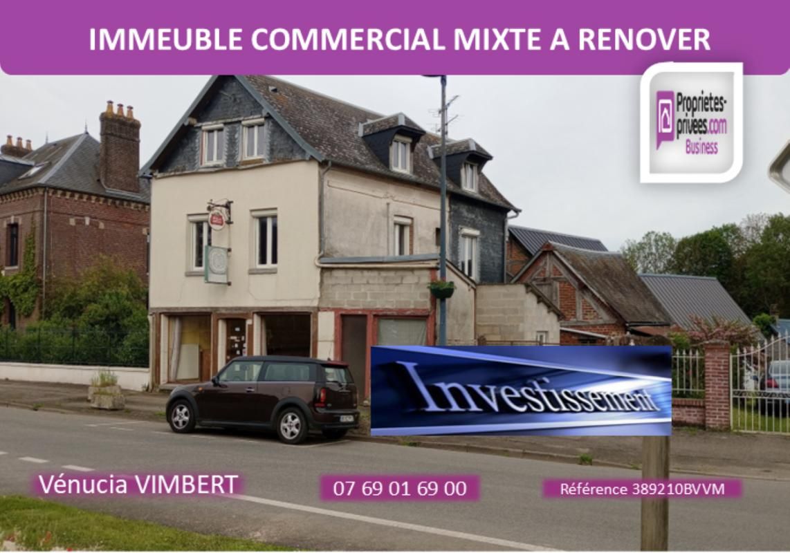 EXCLUSIVITE secteur Gournay En Bray ! Immeuble Commercial Mixte