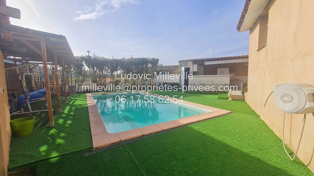 MAGALAS Villa plain-pied 130m², 5 chambres avec vue sur 552m² de terrain 4