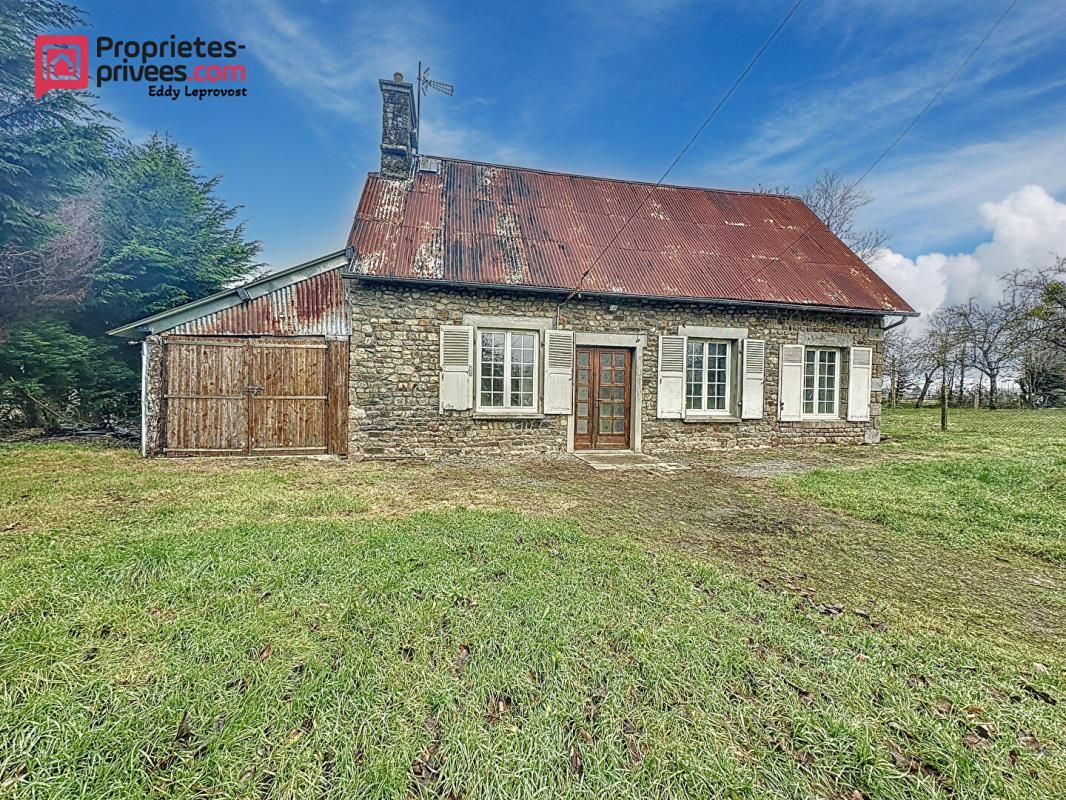 SAINT-AUBIN-DES-BOIS Maison de plain-pied à restaurer de 55 m2 1