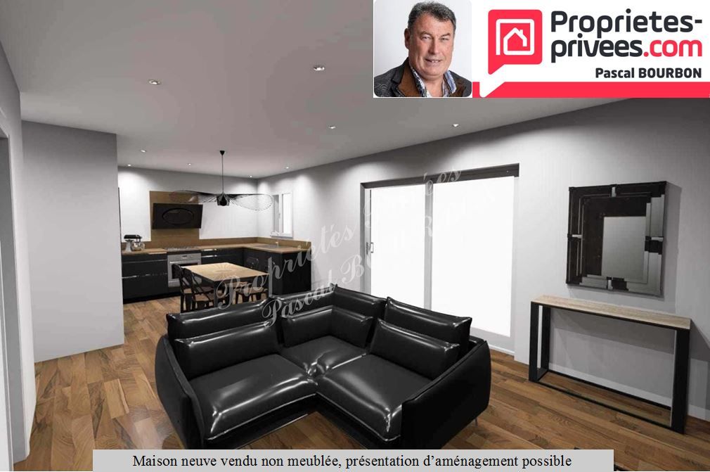 Maison Limoux plein pied 3 pièces clim réversible 56 m2