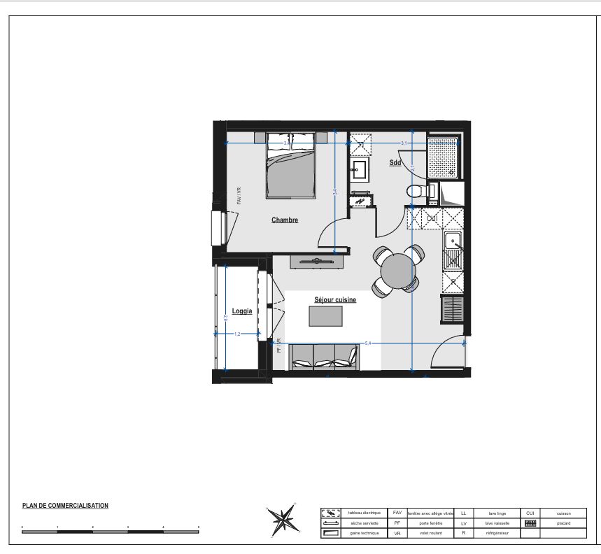 ARRAS Appartement Arras 2 pièce(s) 39 m2 4