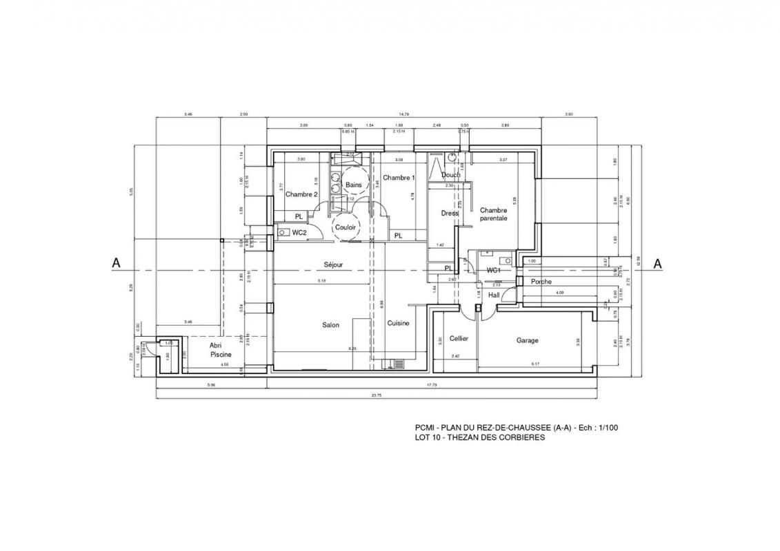 Villa neuve (Mai 2025) avec 3 chambres, piscine et garage