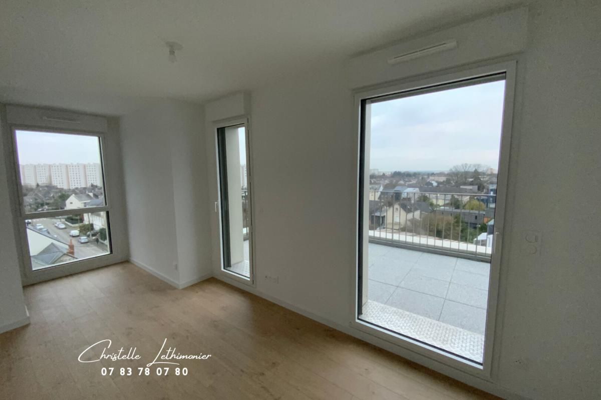 RENNES Appartement Rennes 5 pièces - 96.36 m² - Quartier Sainte Thérèse - Dernier étage - Grande terrasse 3