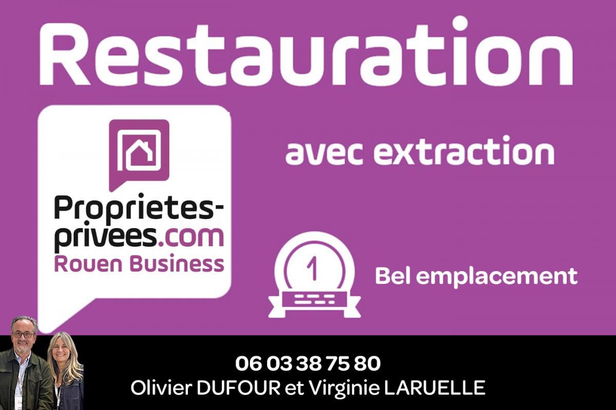 ROUEN ROUEN - BRASSERIE RESTAURANT BAR (DU MIDI ET WE), TERRASSE ET PARKING EN ZONE COMMERCIALE A 25 MIN DE ROUEN (27) 3