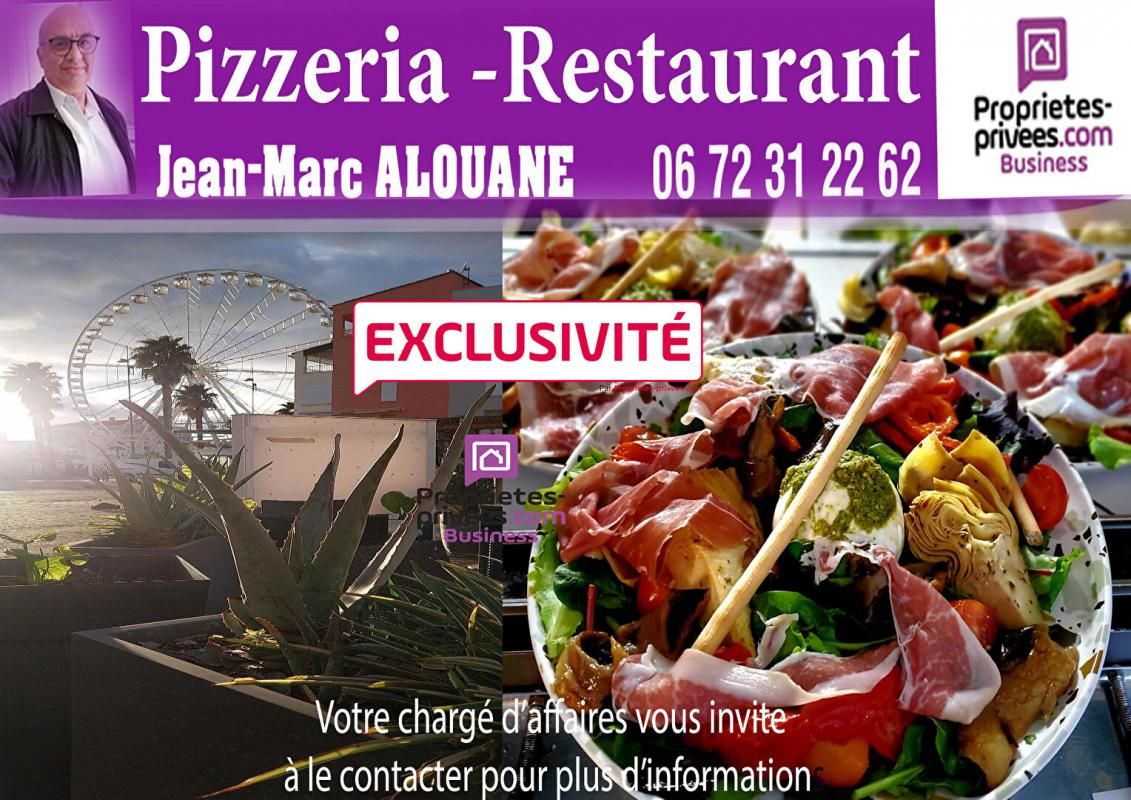 Exclusivité Cap d'Agde -  Restaurant, Pizzeria 200 couverts, terrasse