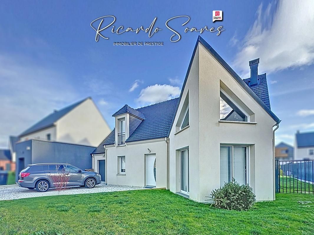 60610 LACROIX-SAINT-OUEN / MAISON CONTEMPORAINE DE 2020 / 123m2 / 3 CHAMBRES / GARAGE / TERRAIN 650m2