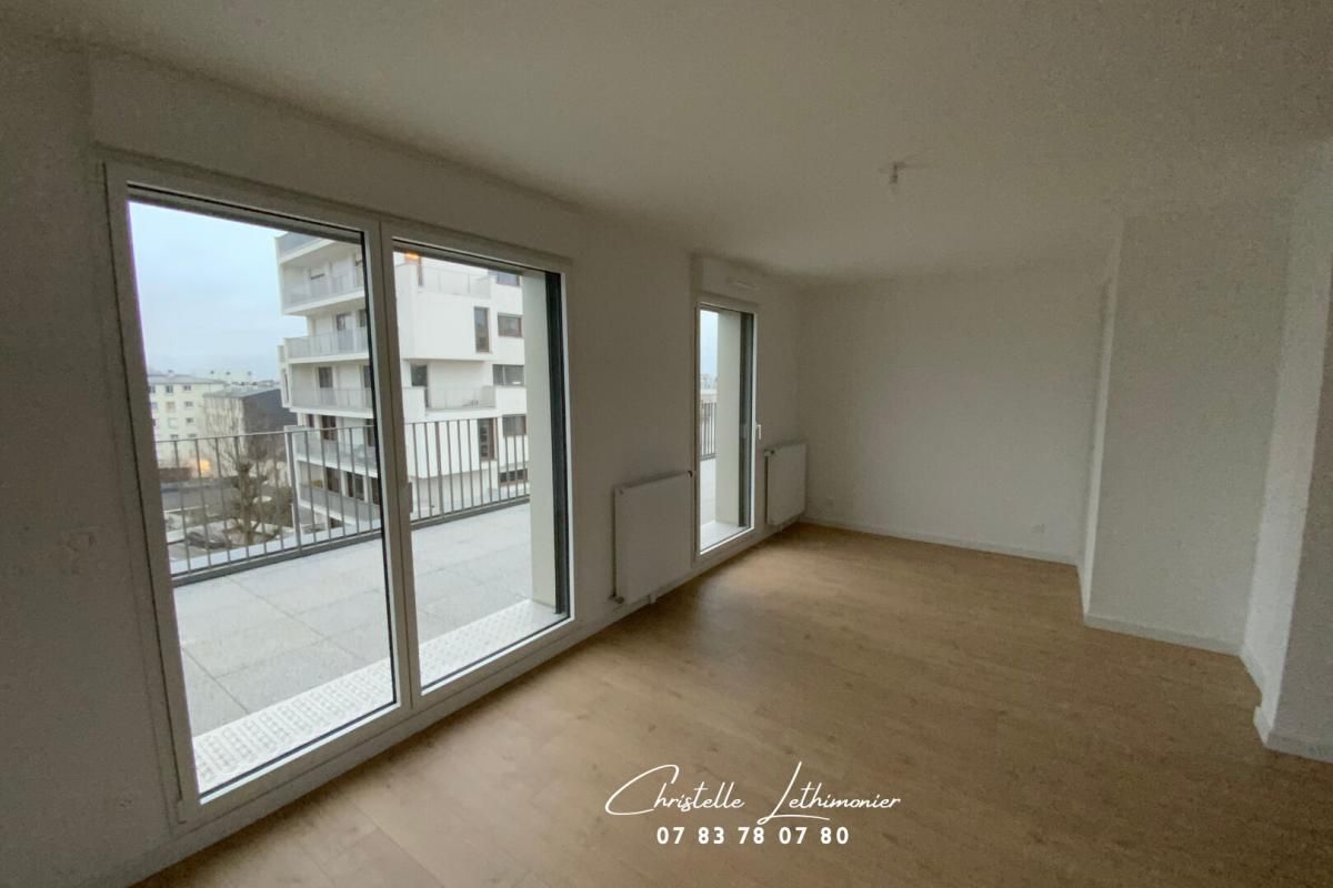 Appartement Rennes 4 pièces - 102,87m² + Terrasse de 46,90m² - Quartier Sainte Thérèse