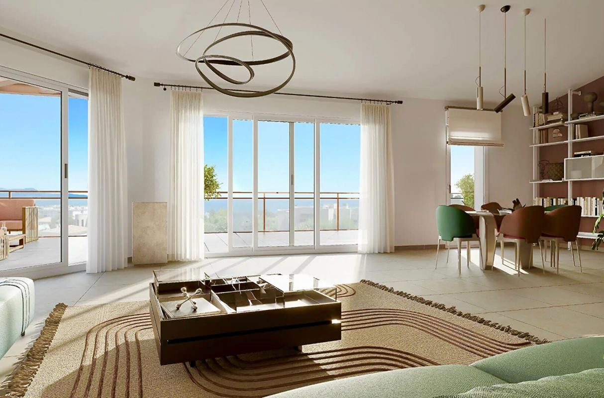 ANTIBES Villa toit 4 pièce(s) 116.98 m2, terrasse 152,87 m2, accès privé 3